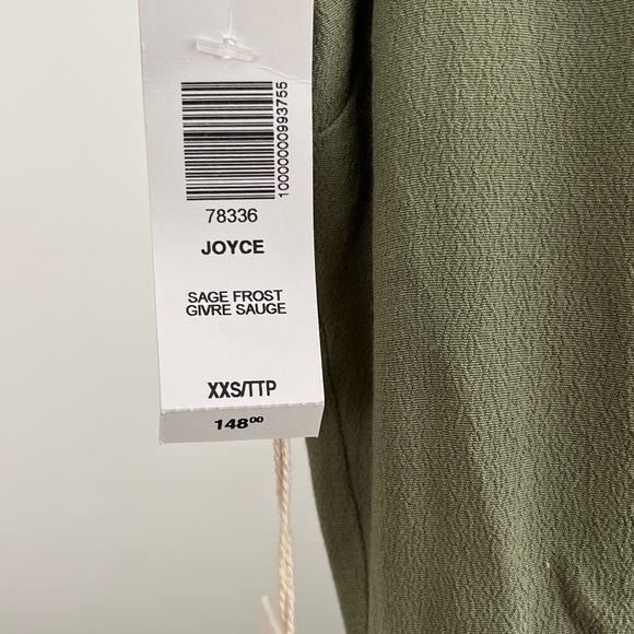 NWT Aritzia Joyce Button Front Midi Dress - Picture 5 of 5